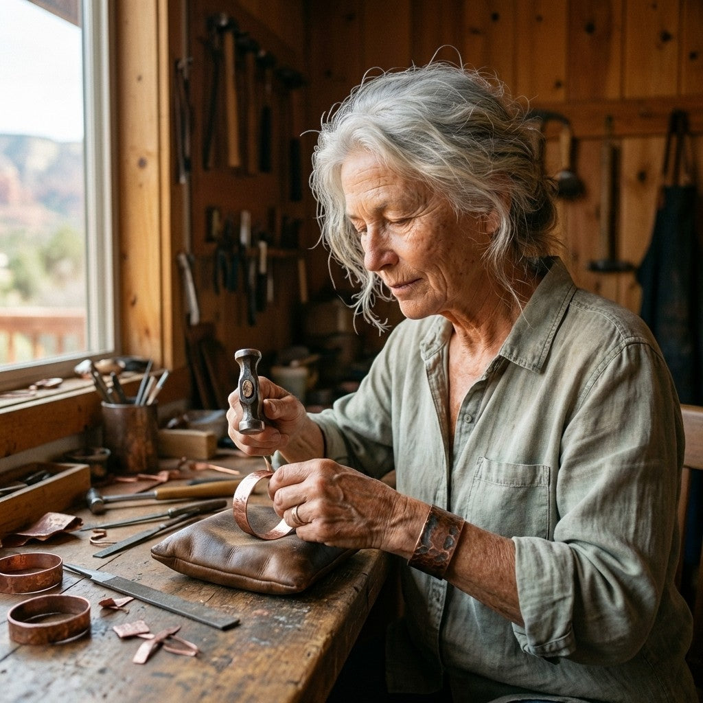 Mary's Tine Copper Ring