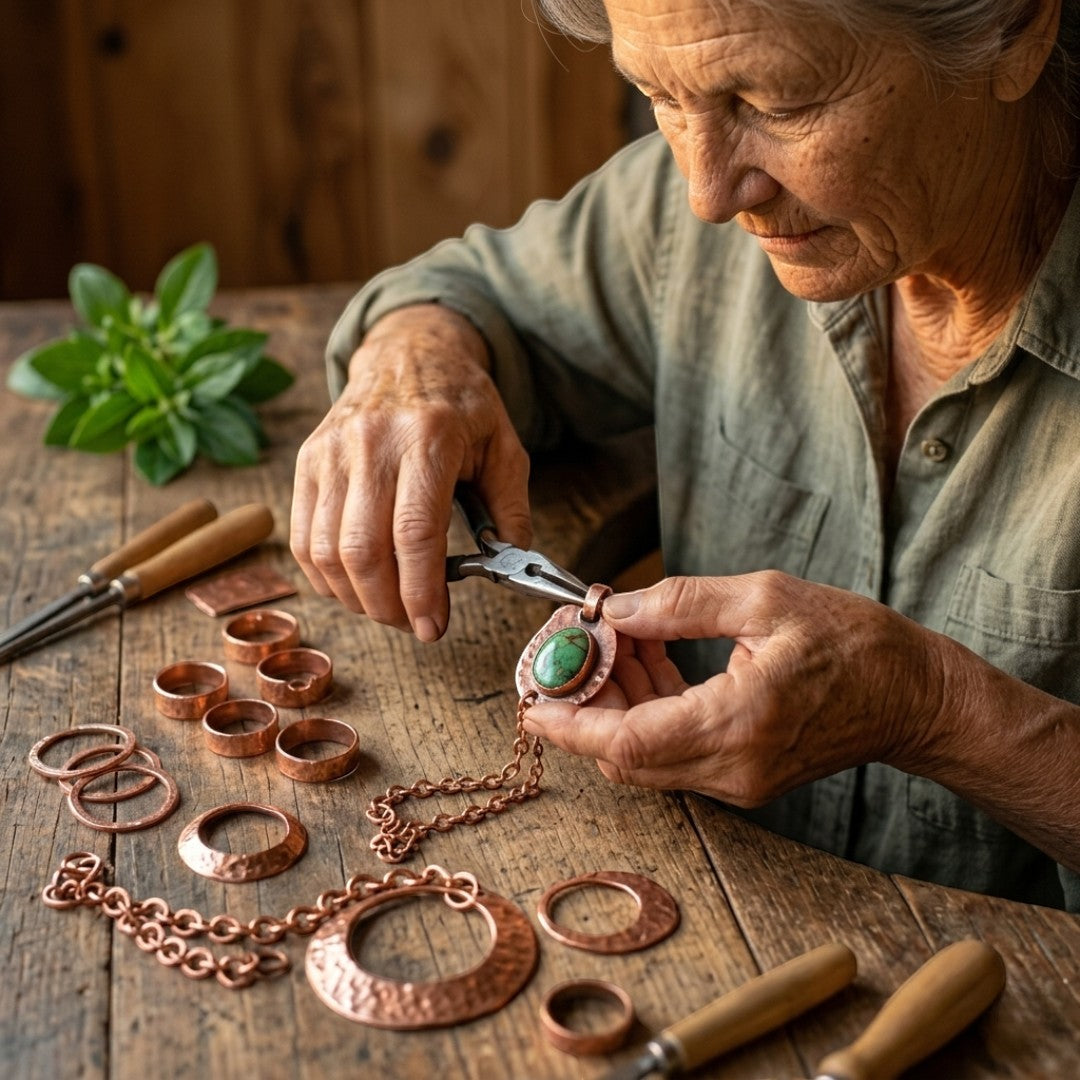 Mary's Stonelode Copper Bracelet