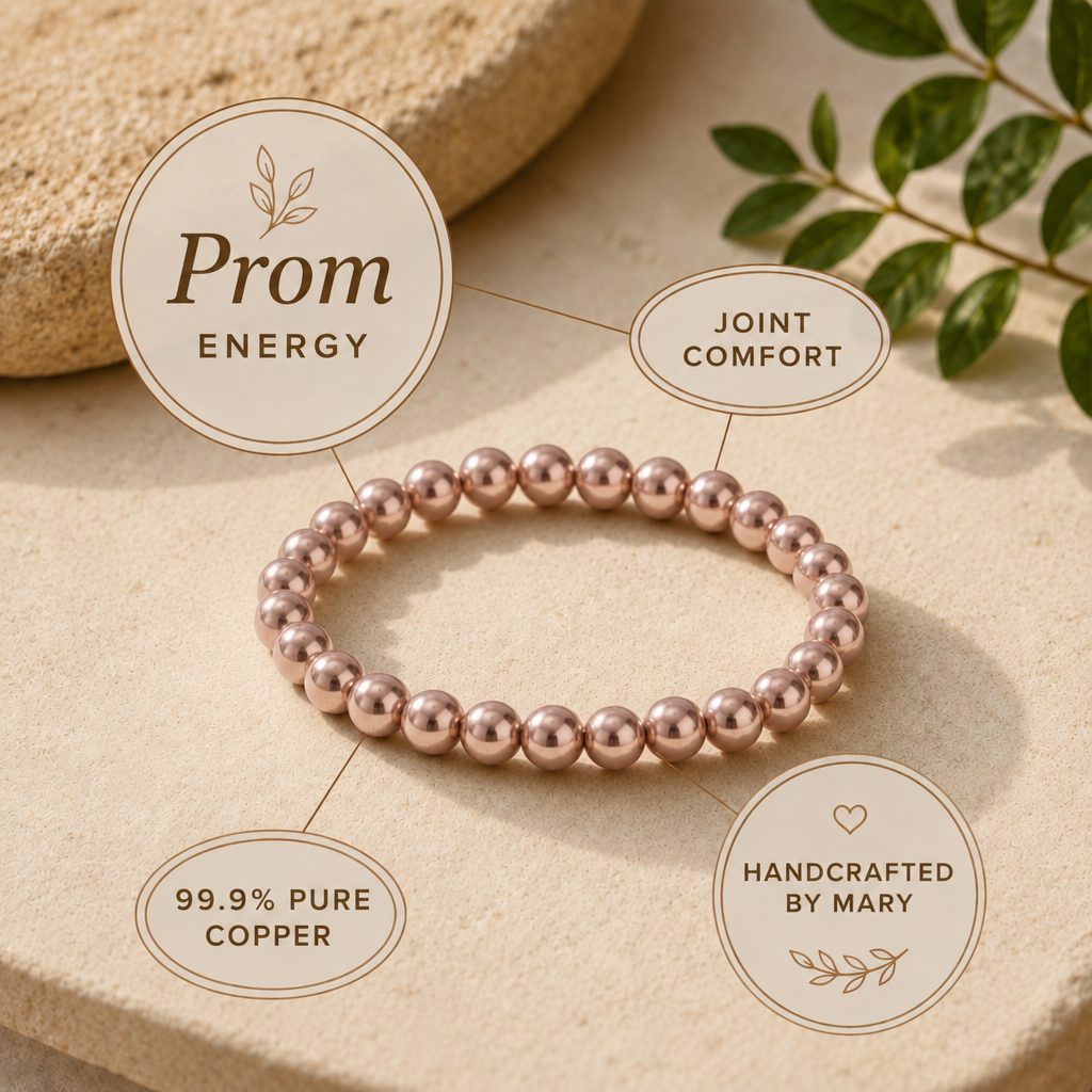 Mary's Prom Copper Bracelet