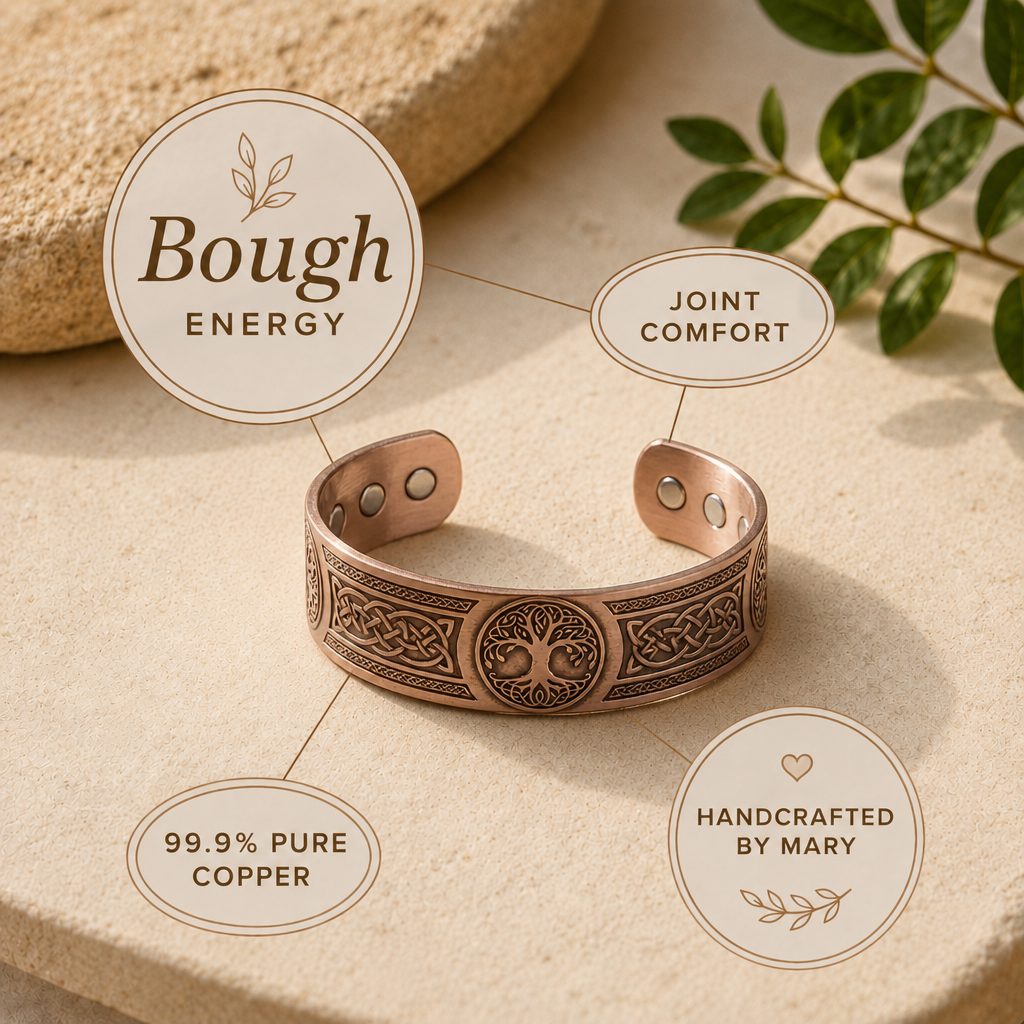 Mary's Bough Copper Bracelet