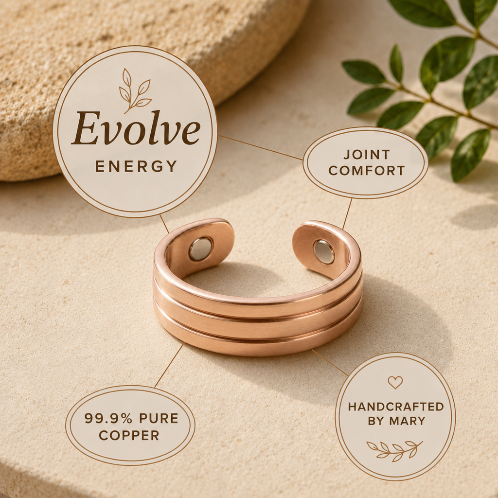 Mary's Evolve Copper Ring