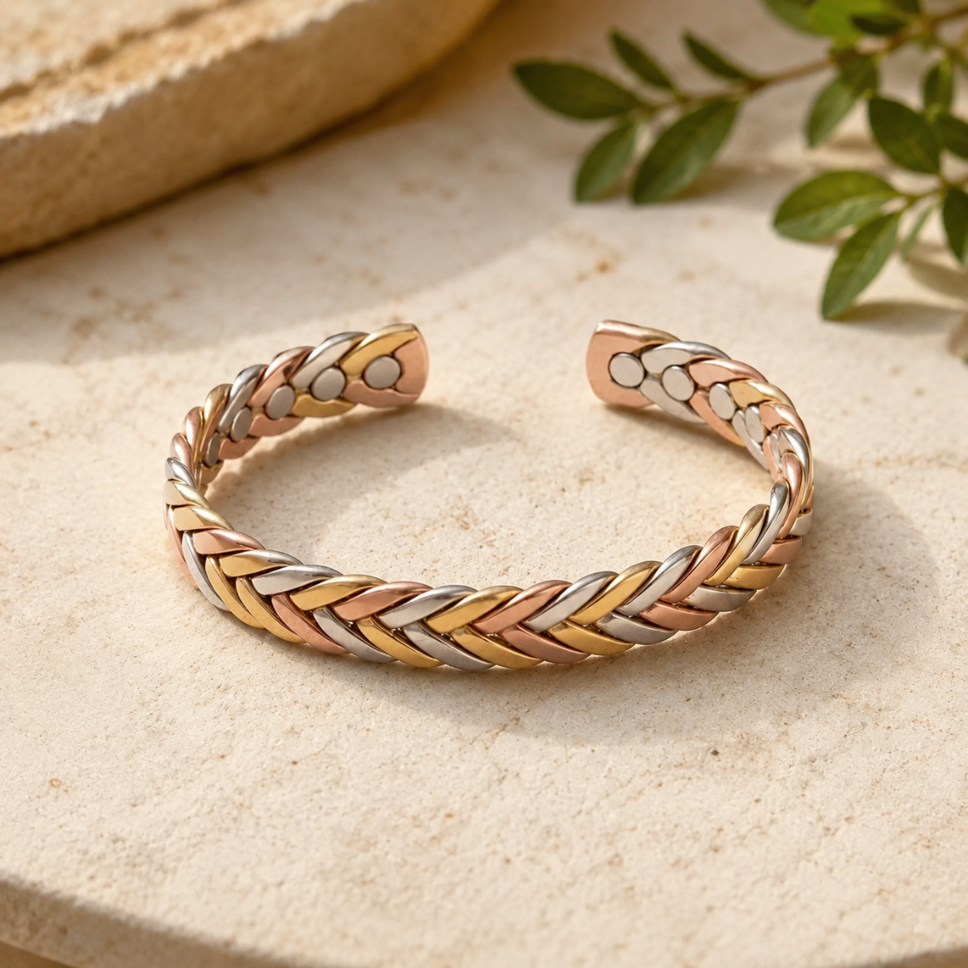 Mary's Stone Copper Bracelet