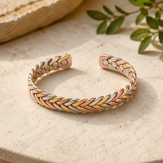 Mary's Stone Copper Bracelet