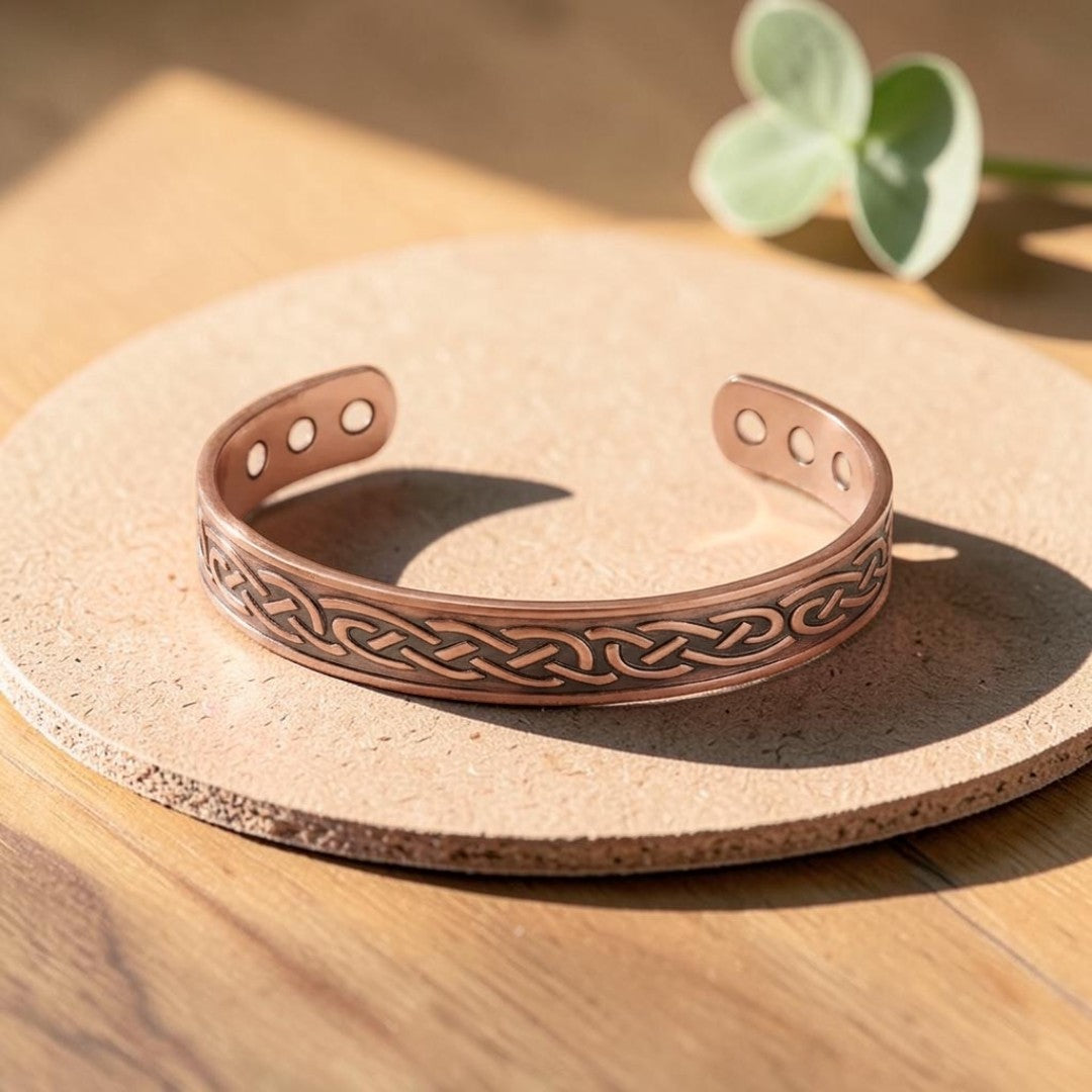 Mary's Lavandula Copper Bracelet