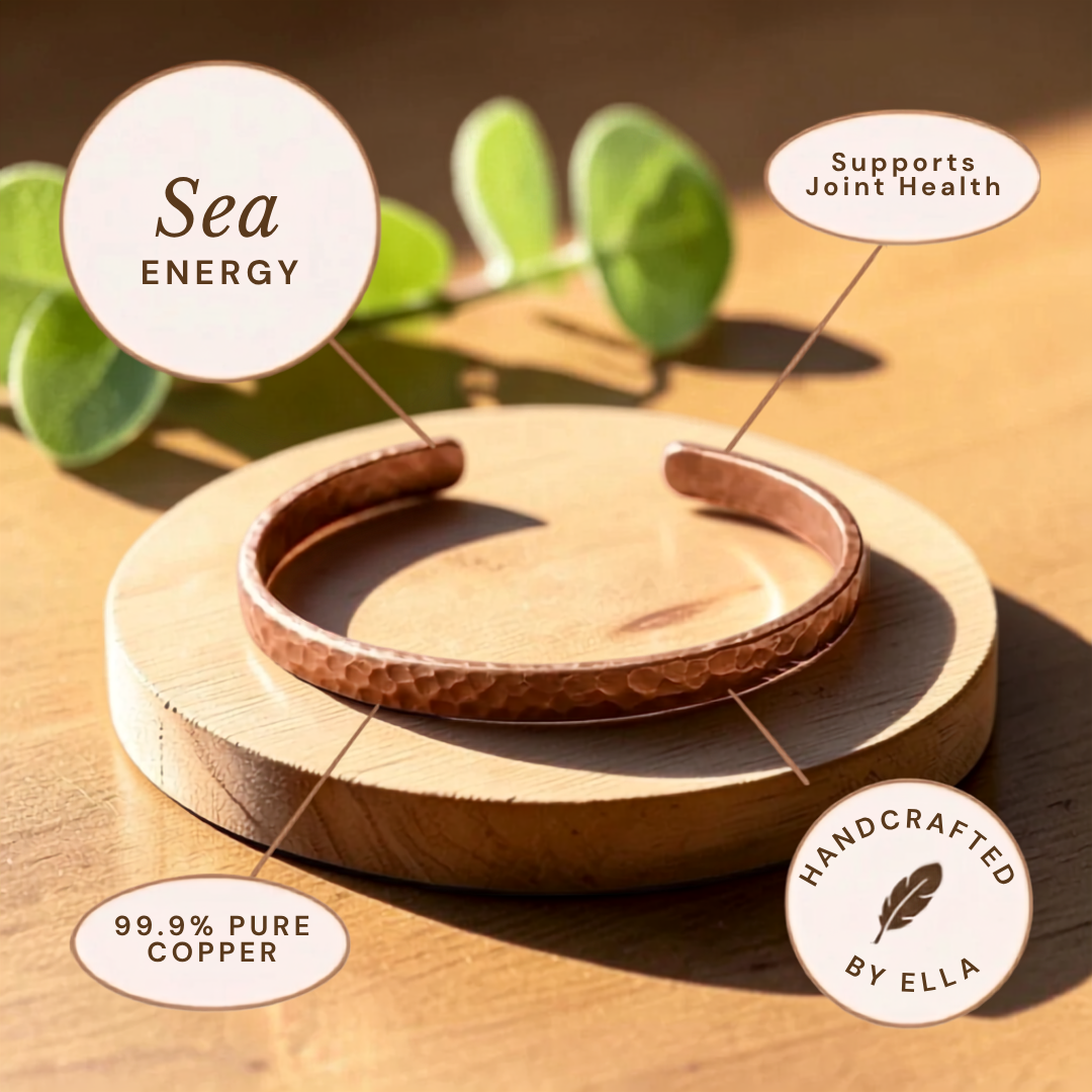 Mary's Sea Copper Anklet