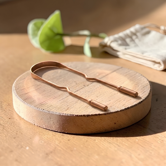 Mary's Copper Tongue Scraper