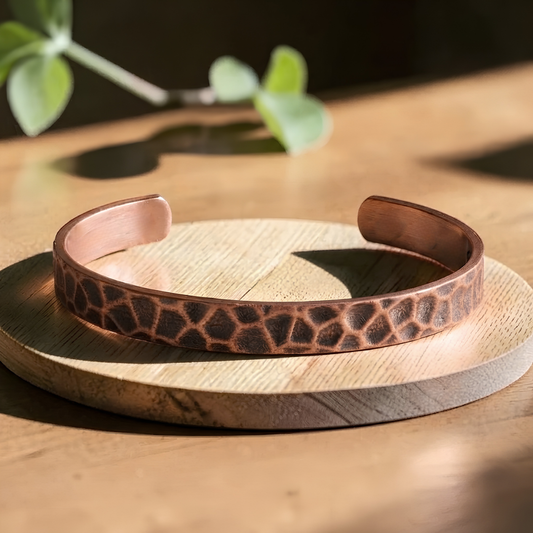 Mary's Crocus Copper Bracelet