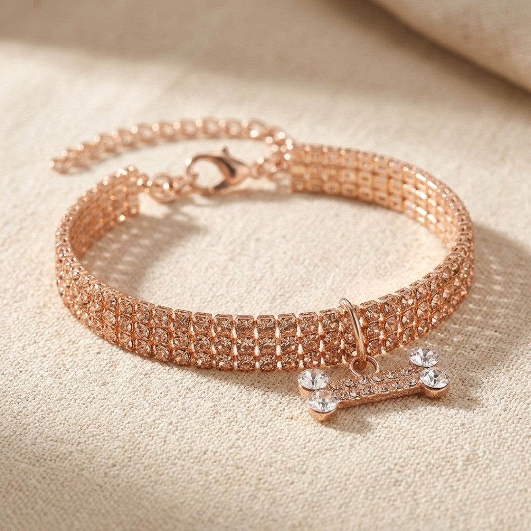 Mary's Loyal Copper Dog Collar