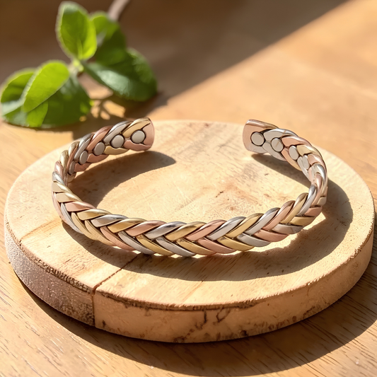 Mary's Stone Copper Bracelet