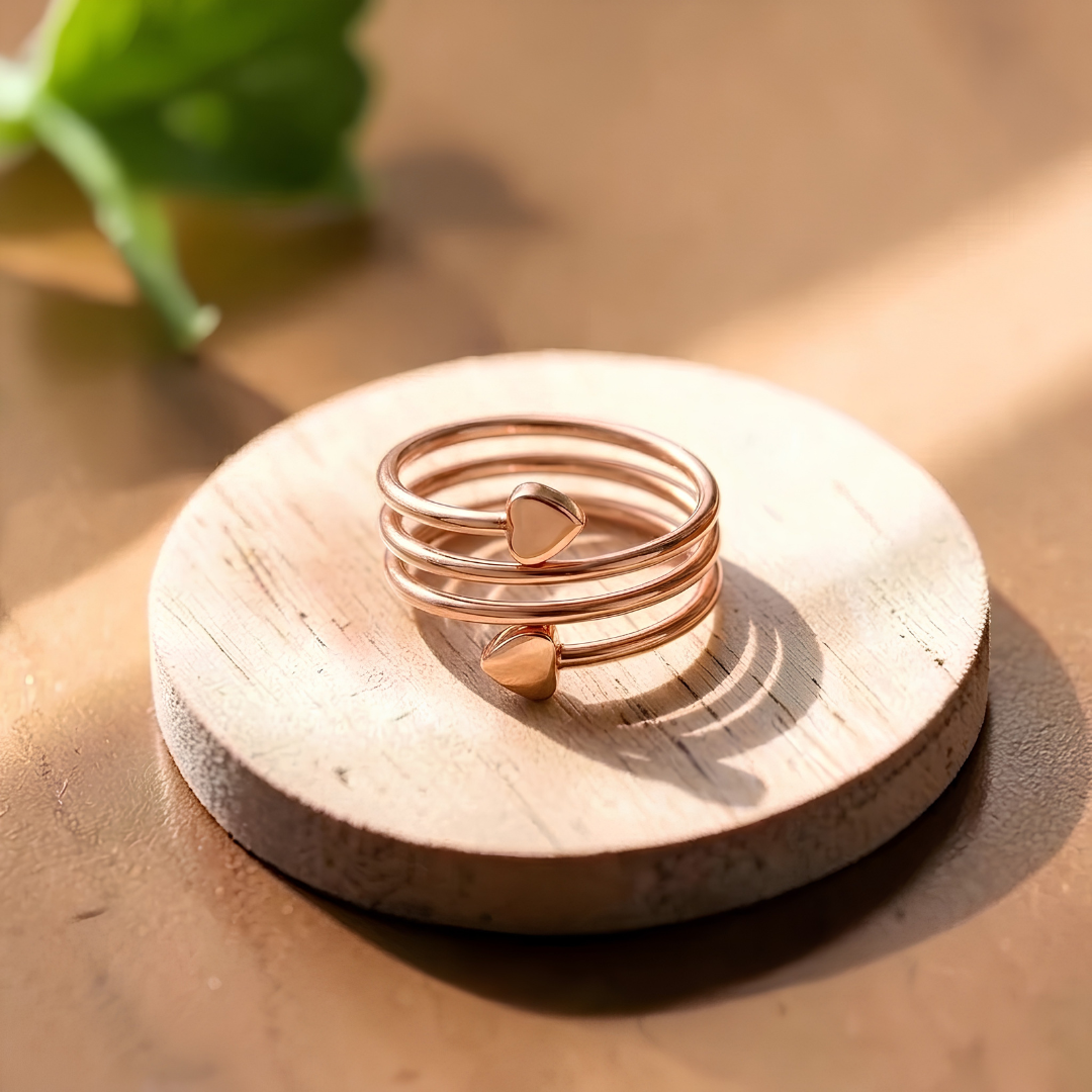 Mary's Blush Copper Ring
