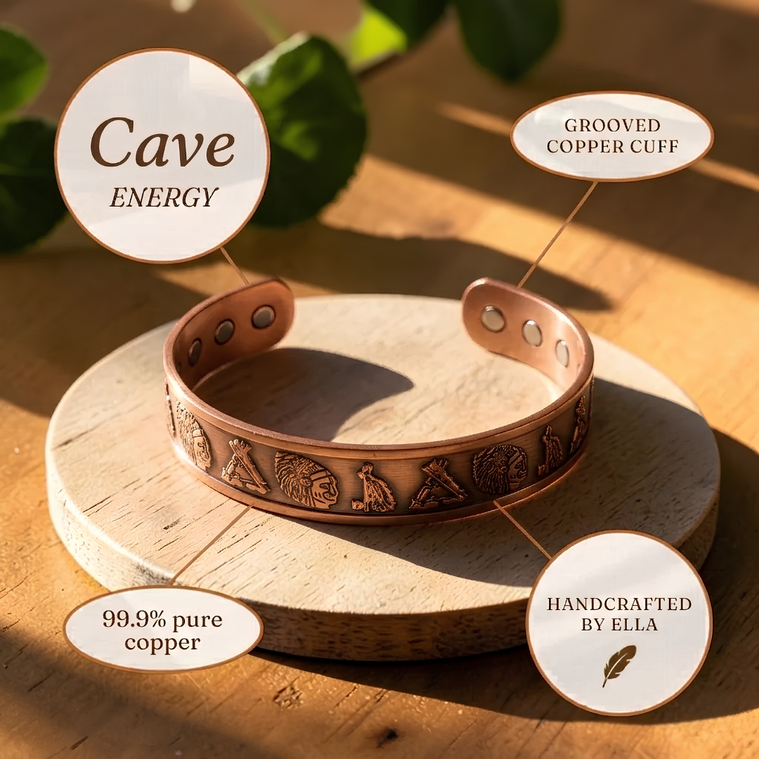 Mary's Cave Copper Bracelet