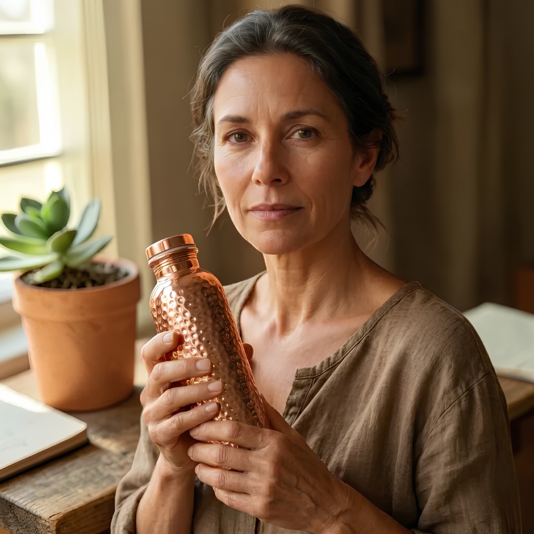 Mary's Premium Copper Water Bottle