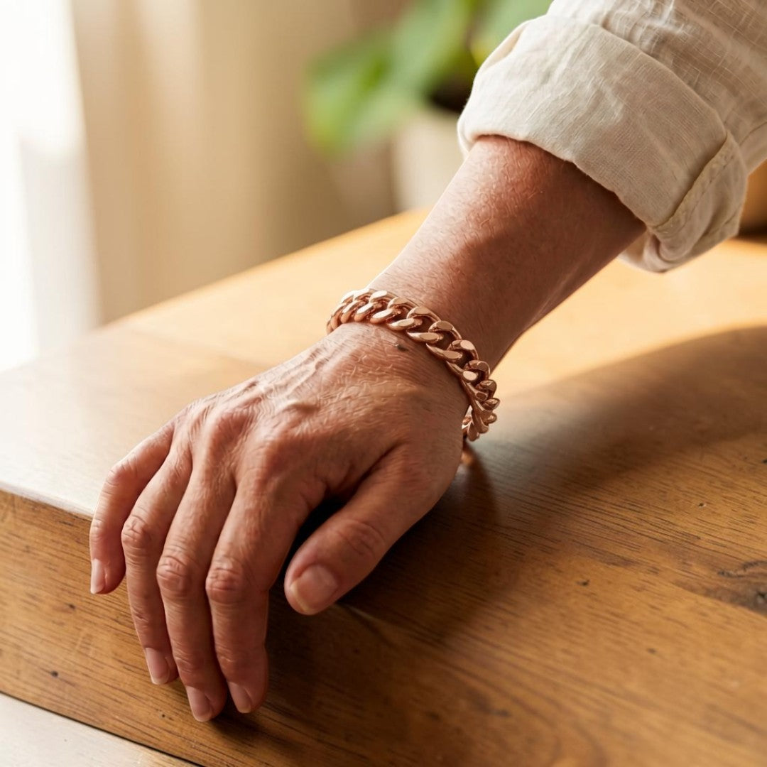 Mary's Cuffo Copper Men's Bracelet