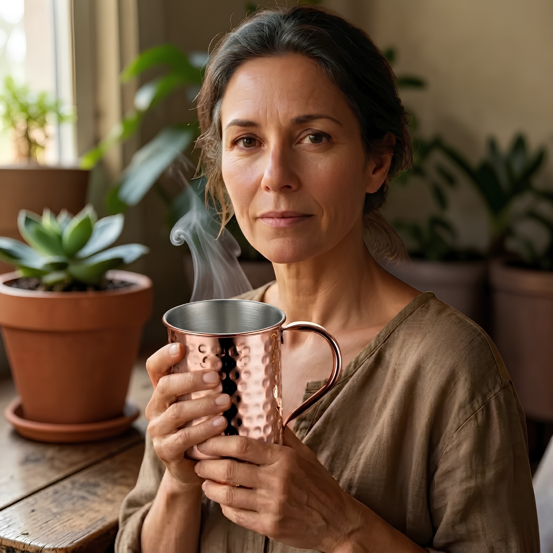 Mary's Copper Drip Mug 400ml