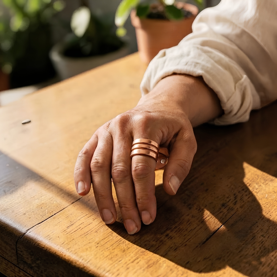 Mary's Evolve Copper Ring
