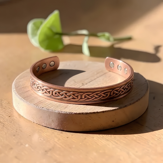 Mary's Dahlia Copper Bracelet