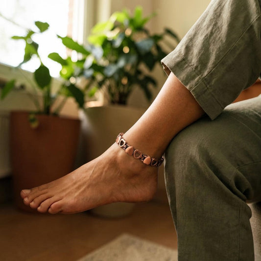 Mary's Amor Copper Anklet