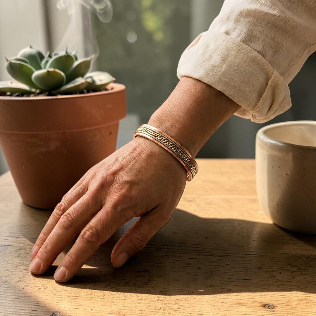 Mary's Bloomon Copper Bracelet