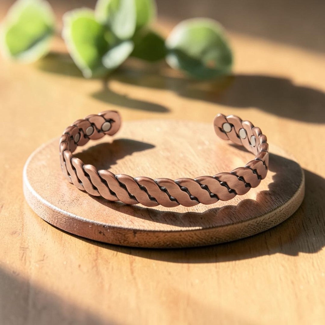 Mary's Ribbel Copper Bracelet