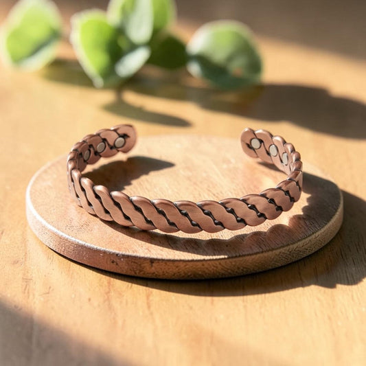 Mary's Ribbel Copper Bracelet