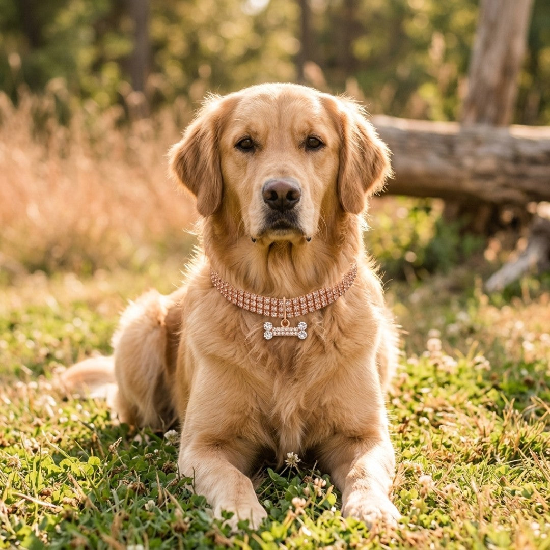 Mary's Loyal Copper Dog Collar