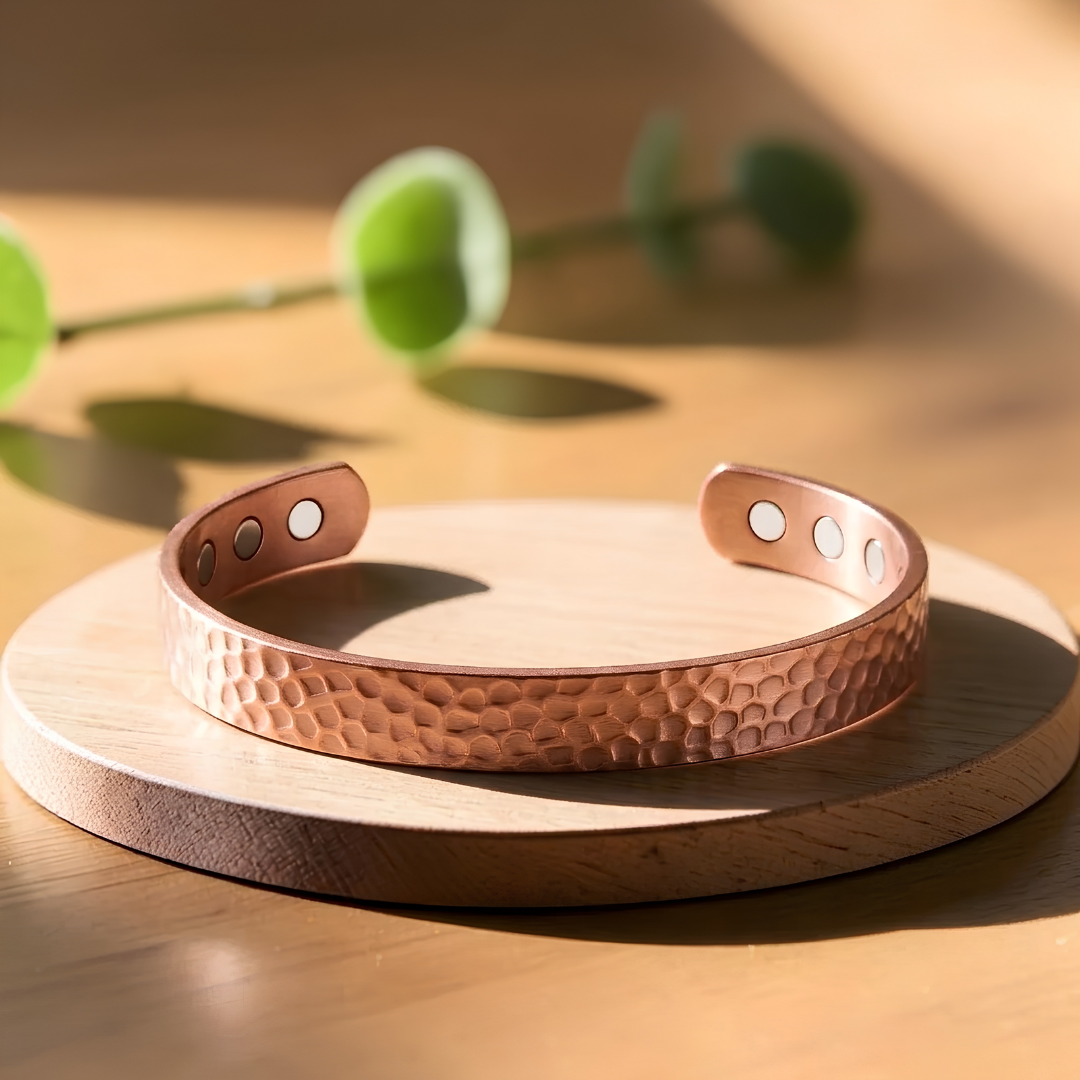 Mary's Viola Copper Bracelet