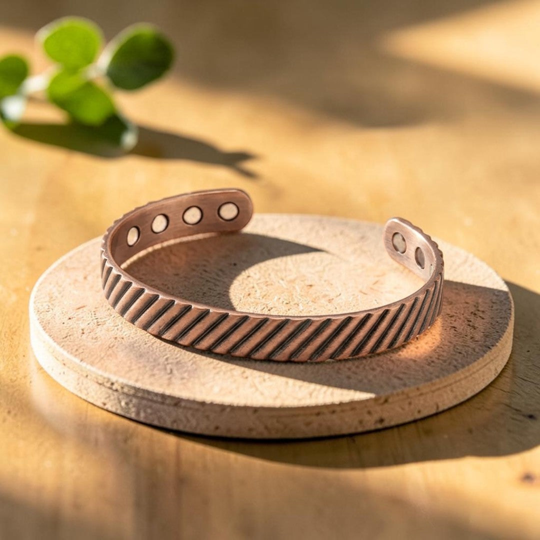 Mary's Lilium Copper Bracelet