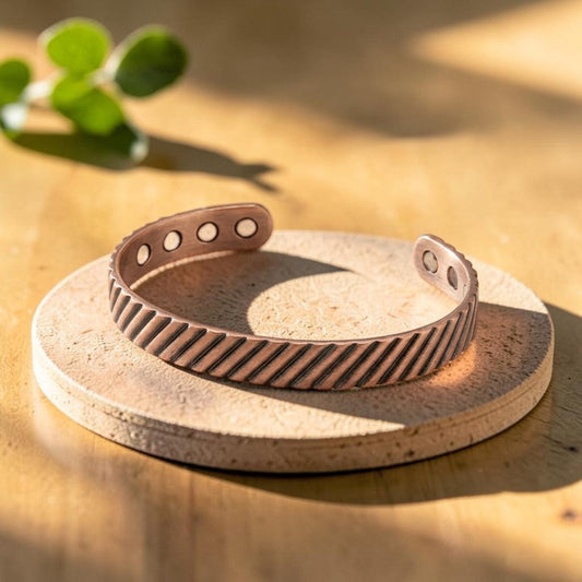 Mary's Lilium Copper Bracelet