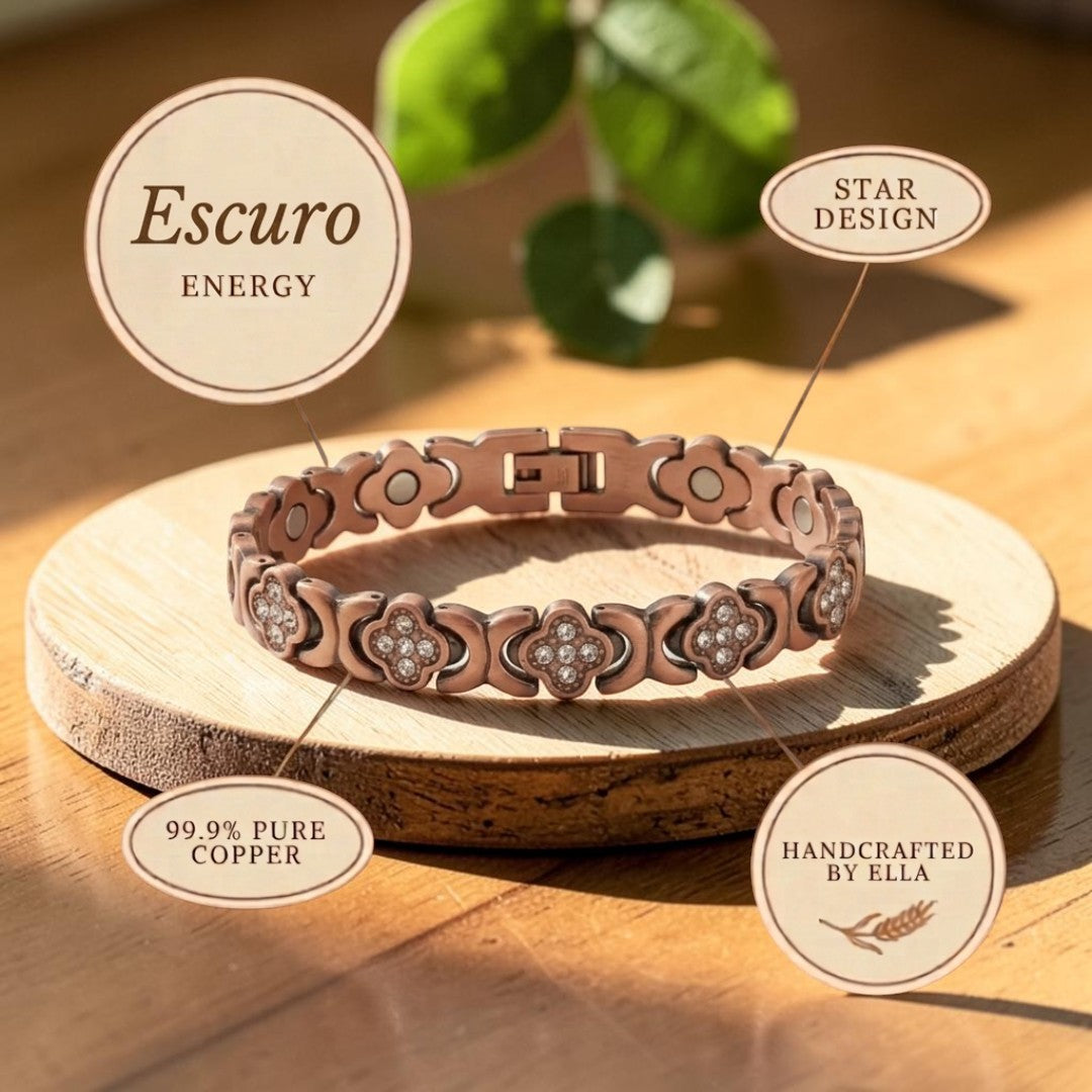 Mary's Escuro Copper Bracelet