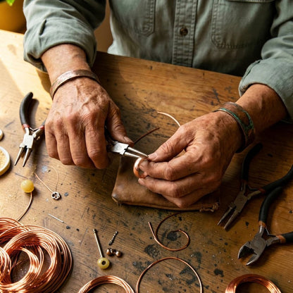 Mary's Plain Copper Ring