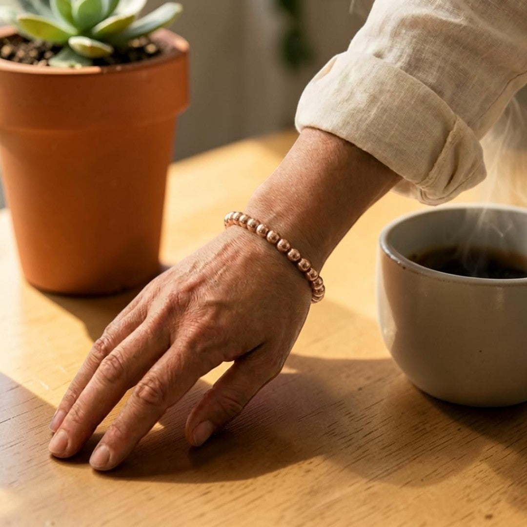 Mary's Prom Copper Bracelet