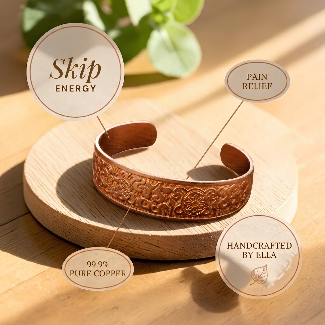 Mary's Skip Copper Bracelet
