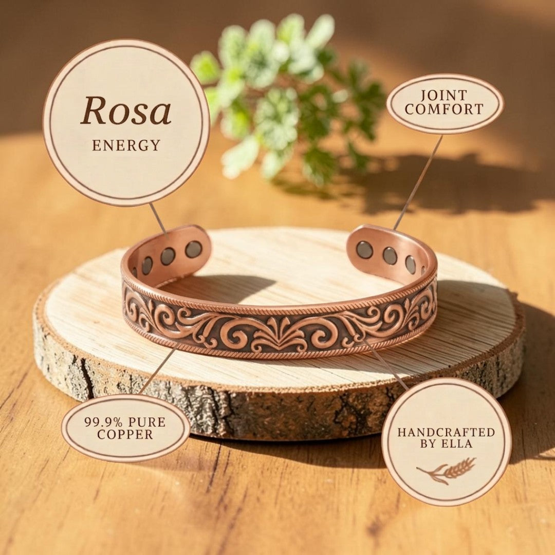 Mary's Rosa Copper Bracelet