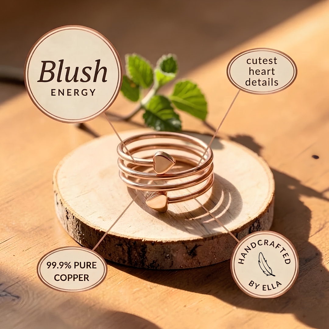 Mary's Blush Copper Ring