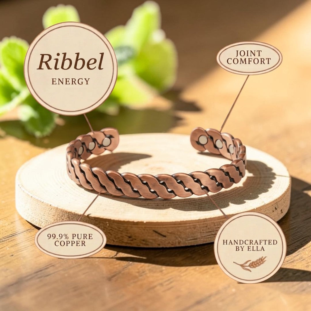 Mary's Ribbel Copper Bracelet