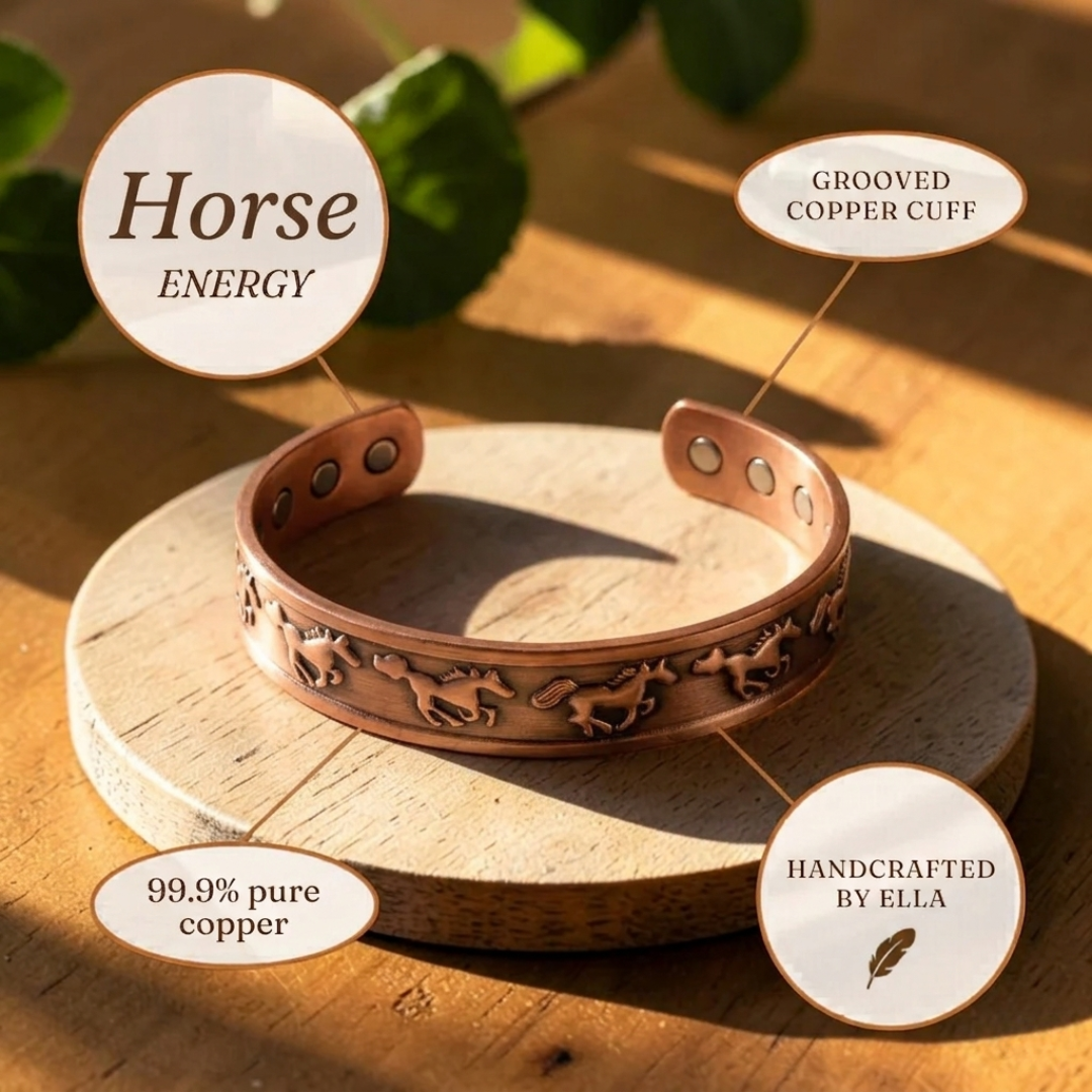 Mary's Horse Copper Bracelet