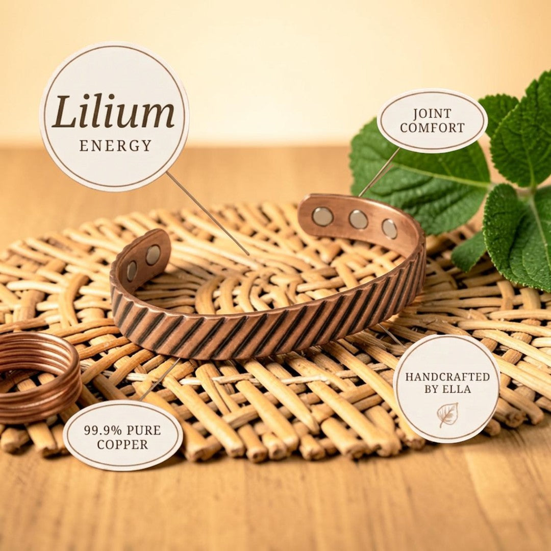 Mary's Lilium Copper Bracelet