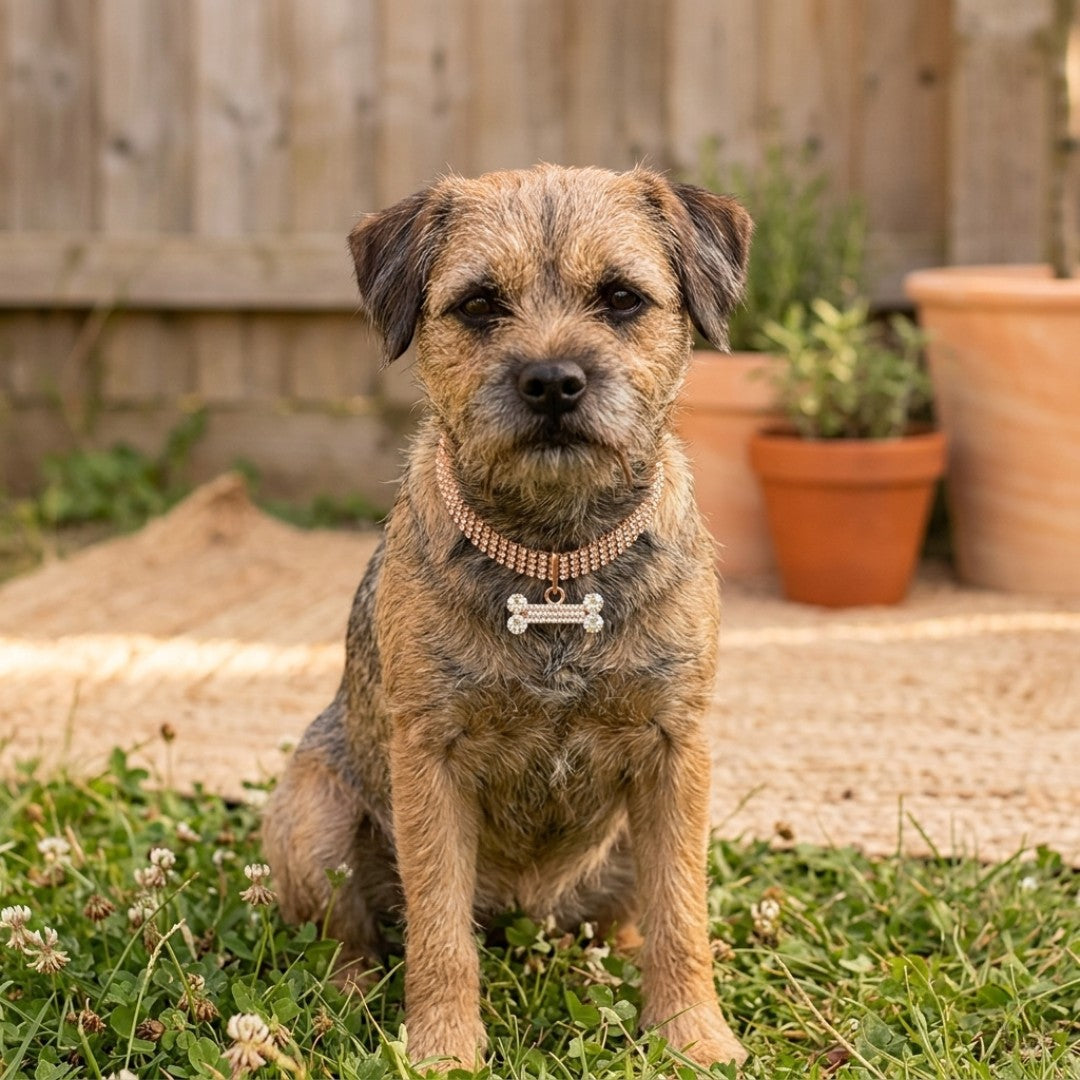 Mary's Loyal Copper Dog Collar