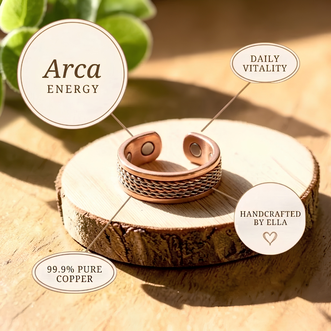 Mary's Arca Copper Ring
