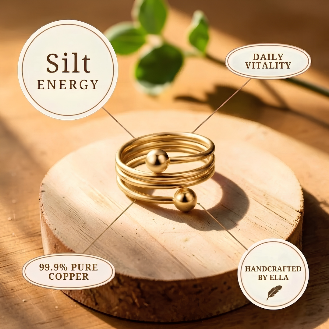 Mary's Silt Copper Ring Gold