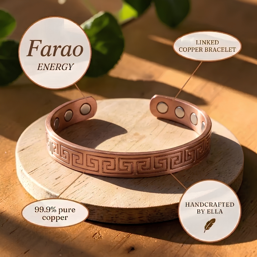 Mary's Farao Copper Bracelet