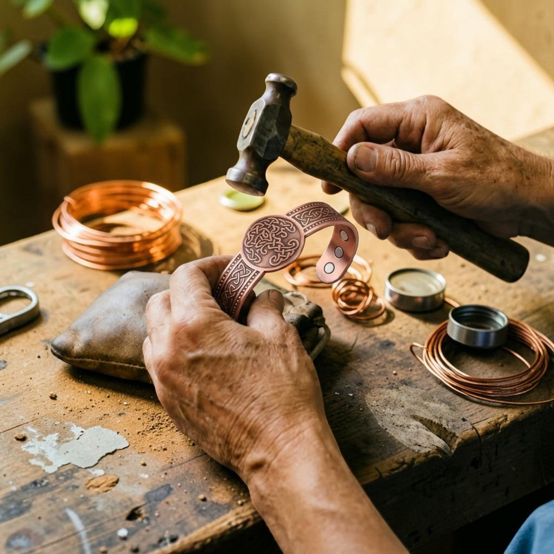Mary's Arbor Copper Bracelet