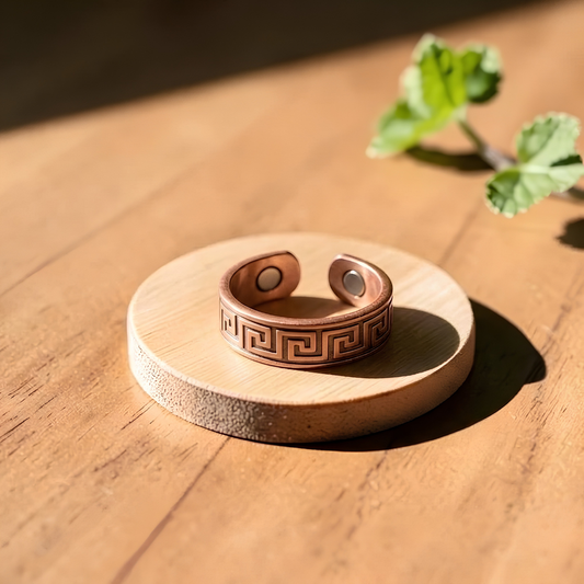 Mary's Farao Copper Ring