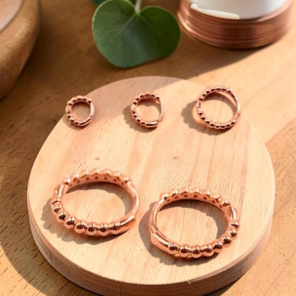 Mary's Small Copper Earrings