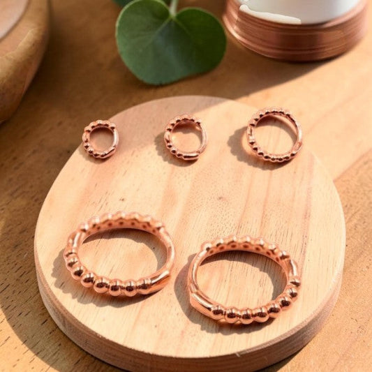 Mary's Small Copper Earrings