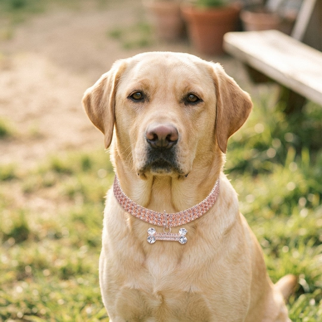 Mary's Loyal Copper Dog Collar