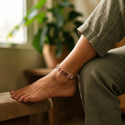 Mary's Ferro Copper Anklet