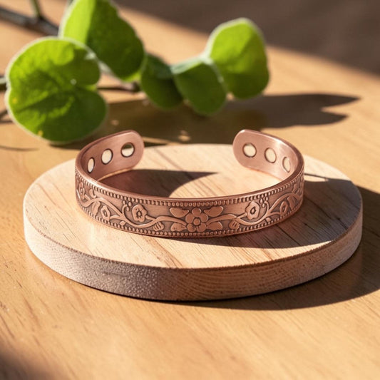 Mary's Vine Copper Bracelet