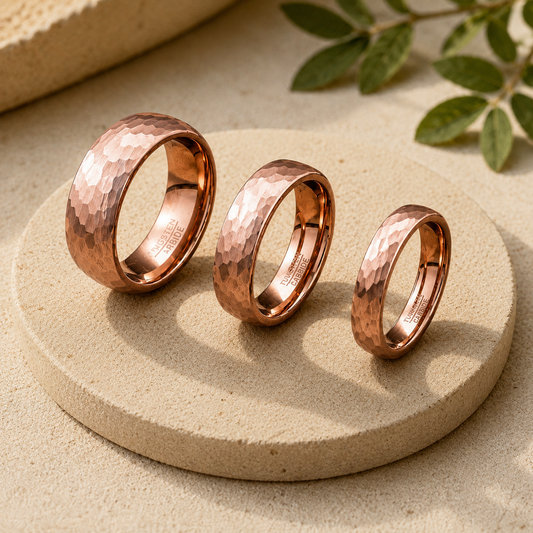Mary's Dint Copper Ring
