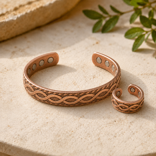 Mary's Knot Copper Set